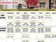Urnik Samurai Gym v dvorani Podmeakla