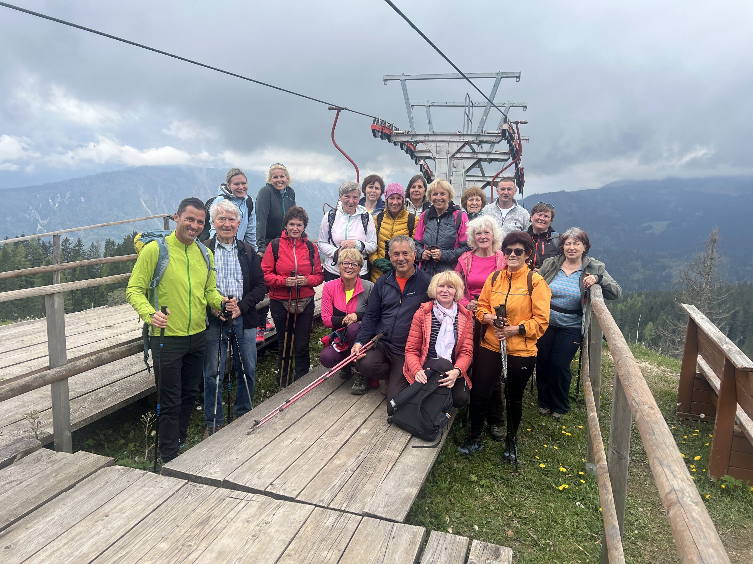 Pohod na Španov vrh – vadba za starejše – preko poletja nadaljujemo ob sredah