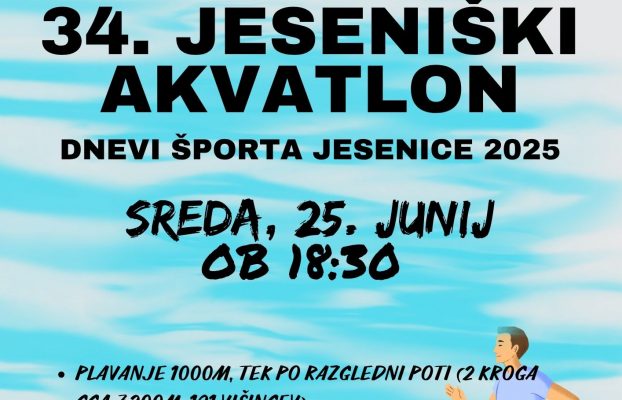 34. jeseniški akvatlon