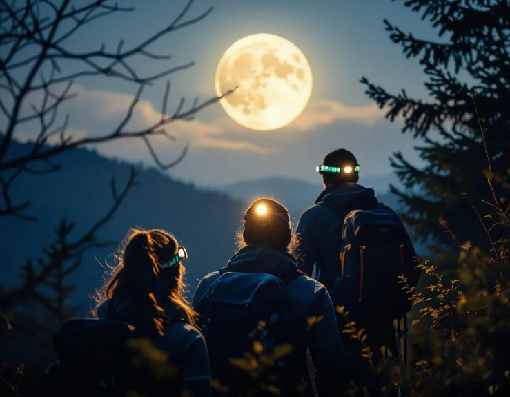 16. nočni pohod ob polni luni na Španov vrh