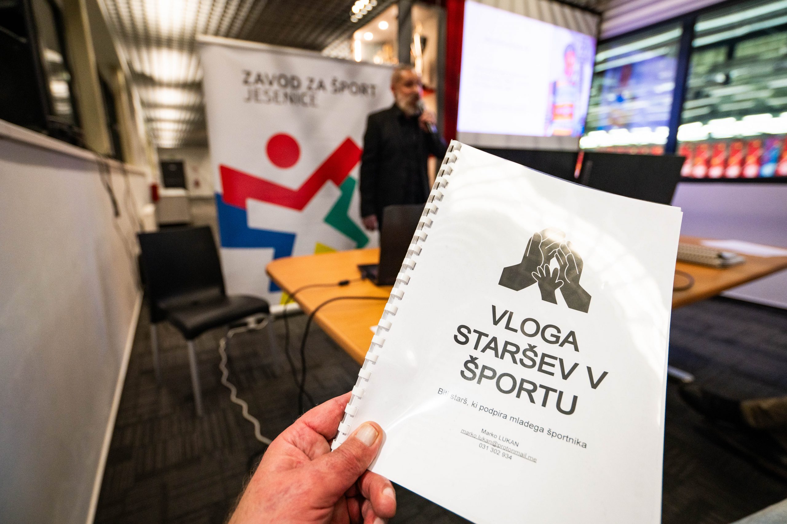 Predavanje “Vloga staršev v športu” preseglo pričakovanja
