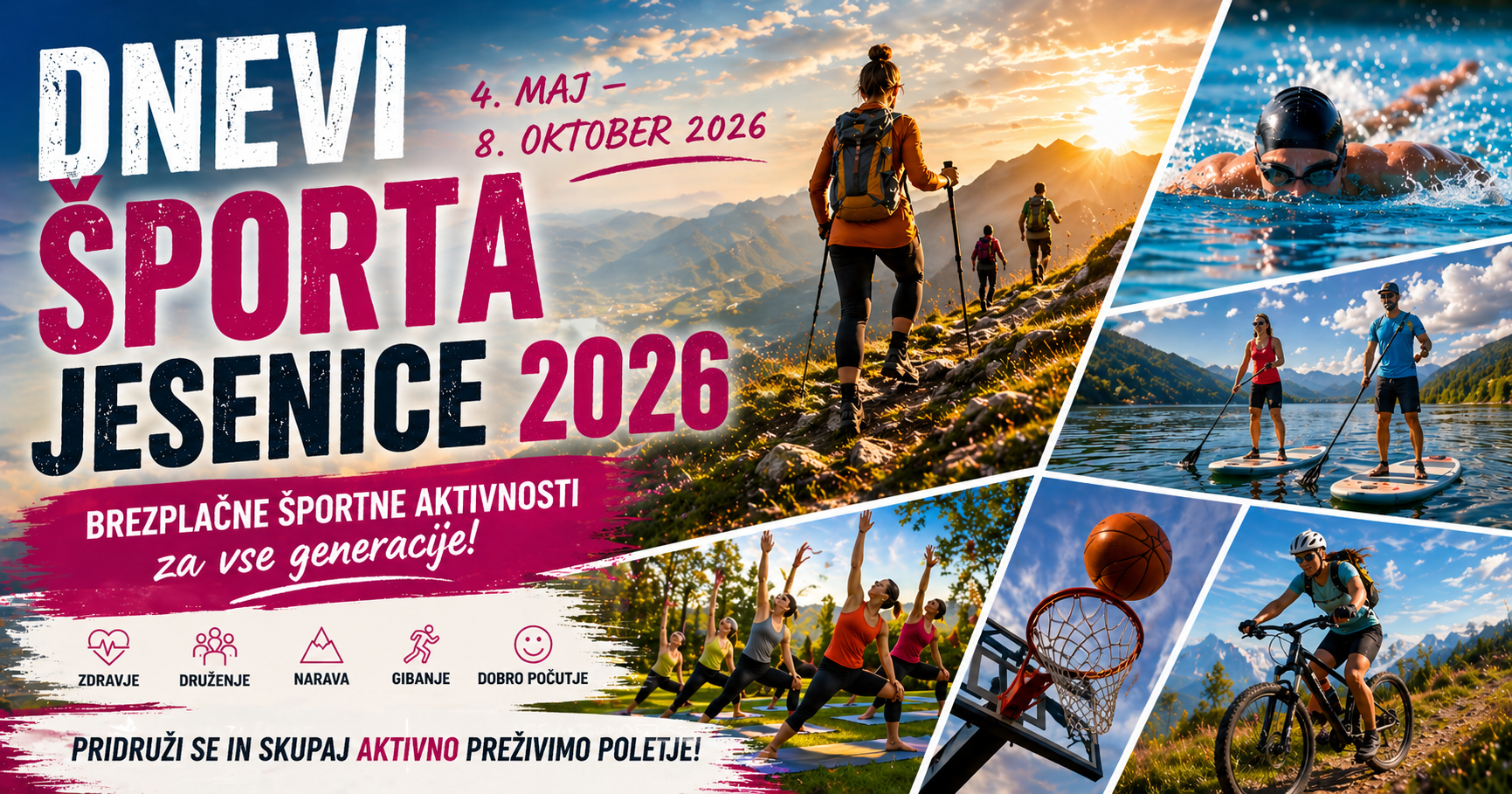 DNEVI ŠPORTA, JESENICE 2026