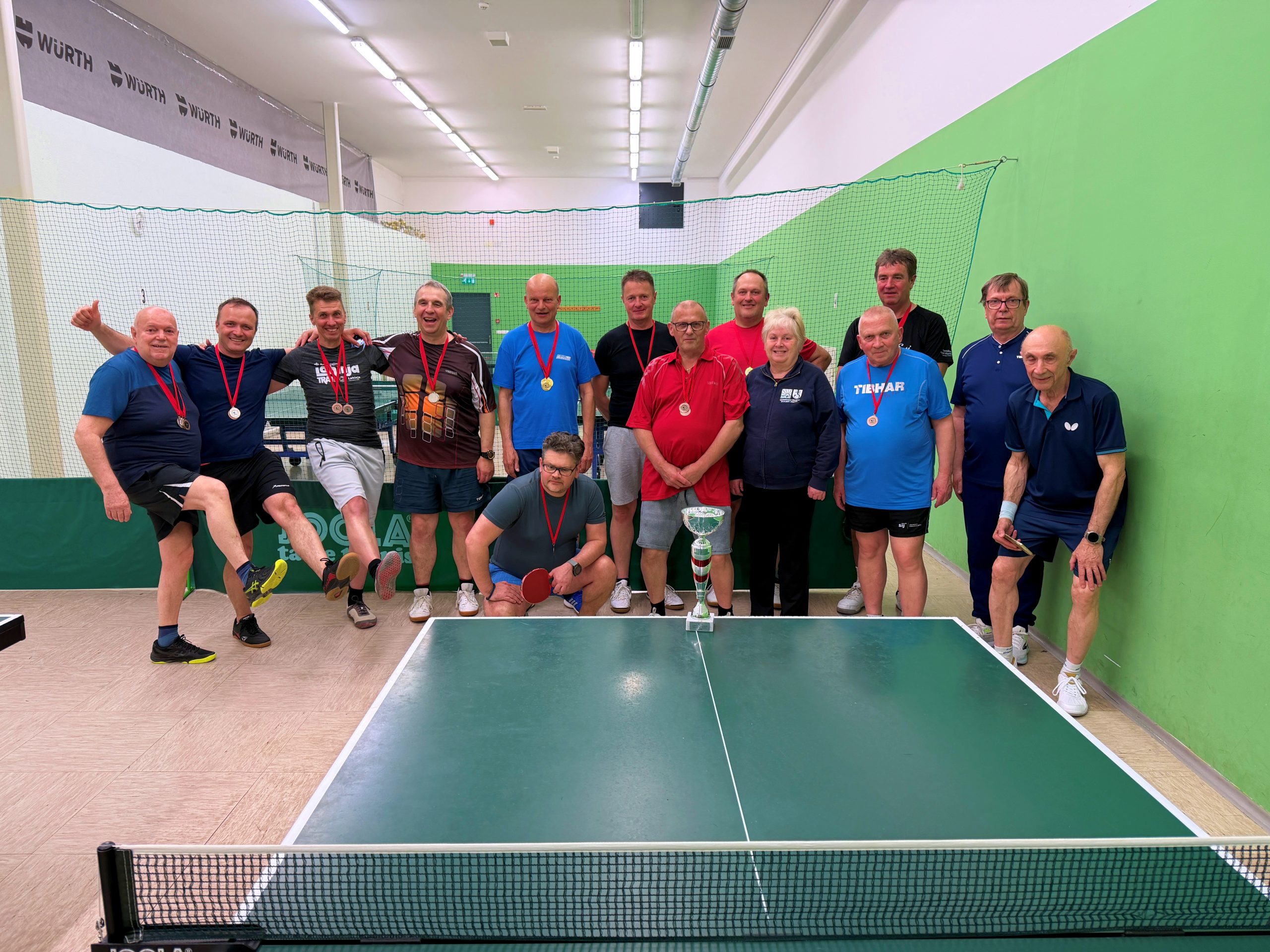 Občinska rekreacijska liga v namiznem tenisu