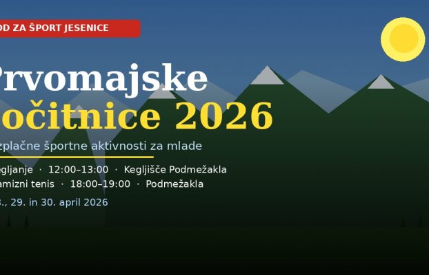 Brezplačne športne aktivnosti za mlade