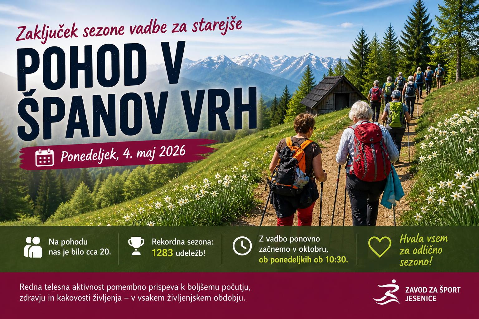 Pohod v Španov vrh