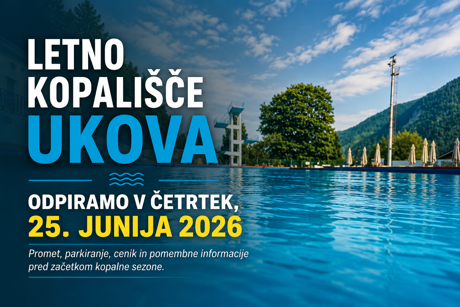 Ukova 2026: odpiramo v četrtek, 25. junija