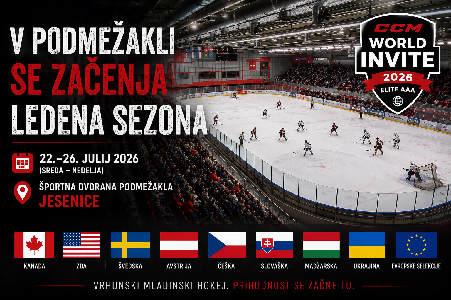 Podmežakla znova v znamenju vrhunskega mladinskega hokeja