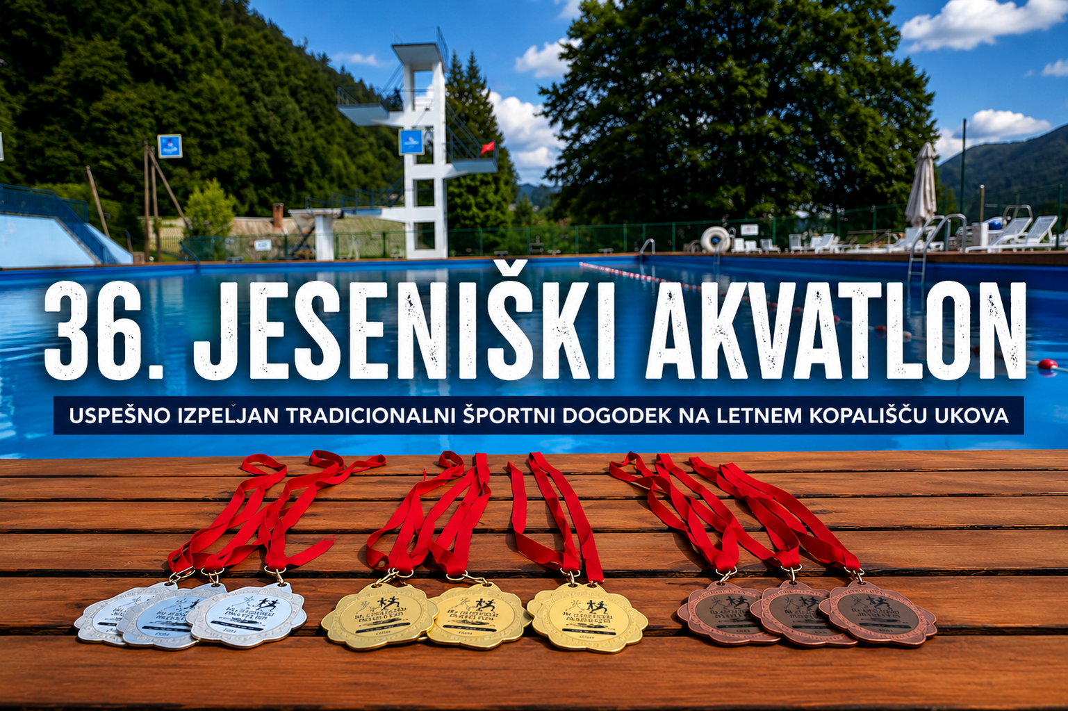 Uspešno izpeljan 36. Jeseniški akvatlon