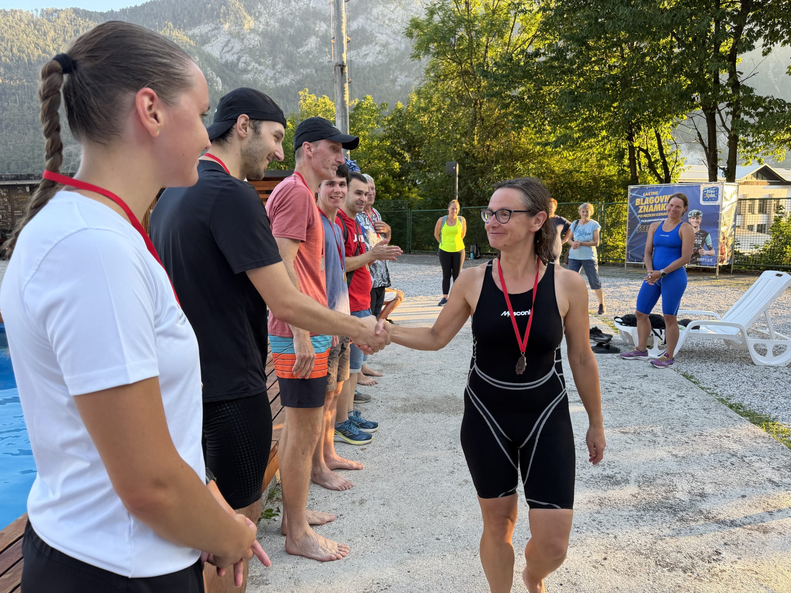 Udeleženci in tekmovalci na Kopališču Ukova